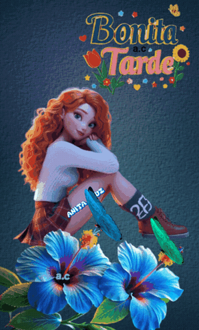 Girl With Bonita Tarde GIF