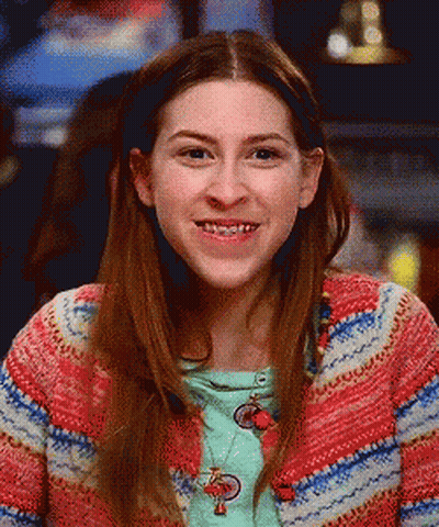 Girl With Braces Smiling GIF