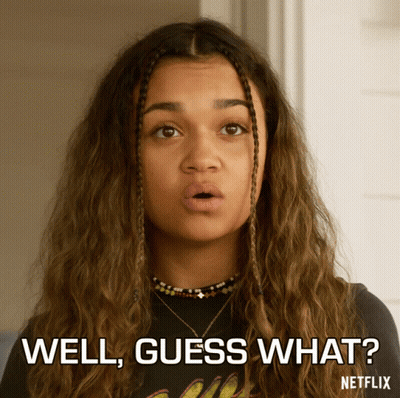 Girl With Braids Saying Well Guess What GIF