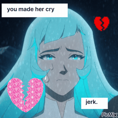 Girl With Broken Heart Saying You Made Her Cry Jerk GIF