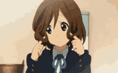 Girl With Brown Hair Making A Face GIF