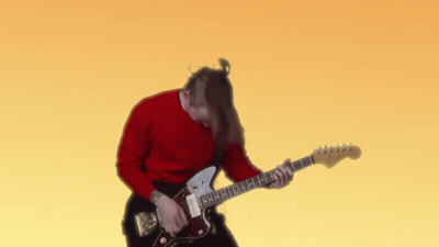 Girl With Bun Saying Young Forever GIF