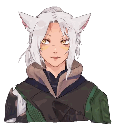 Girl With Cat Ears Sticker