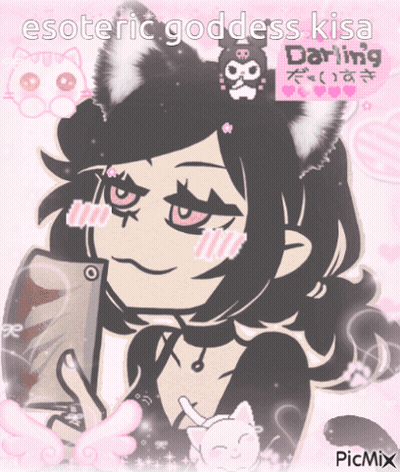 Girl With Cat Ears Esoteric Goddess Kisa