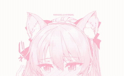 Girl With Cat Ears Yanderelevifangirl GIF