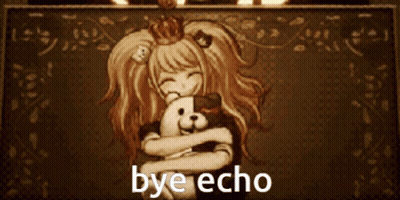 Girl With Crown Holding Teddy Bear Bye Echo GIF
