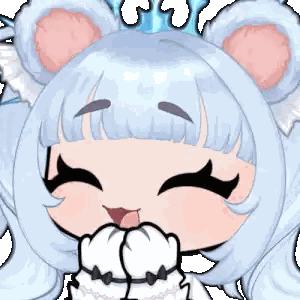 Girl With Crown Smiling Sticker