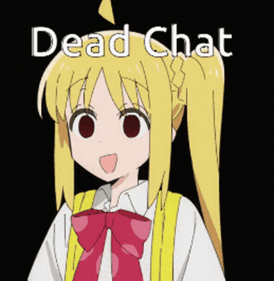 Girl With Dead Chat GIF