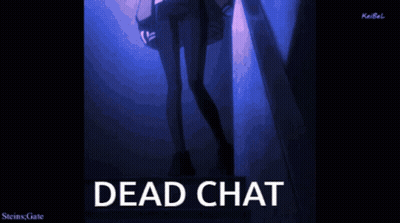 Girl With Dead Chat Text GIF