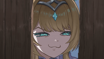 Girl With Diamond In Hair Making Funny Face GIF