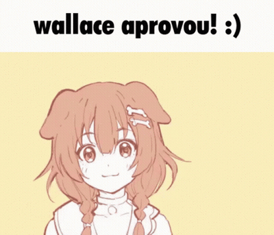 Girl With Dog Ear Wallace Aprovou GIF