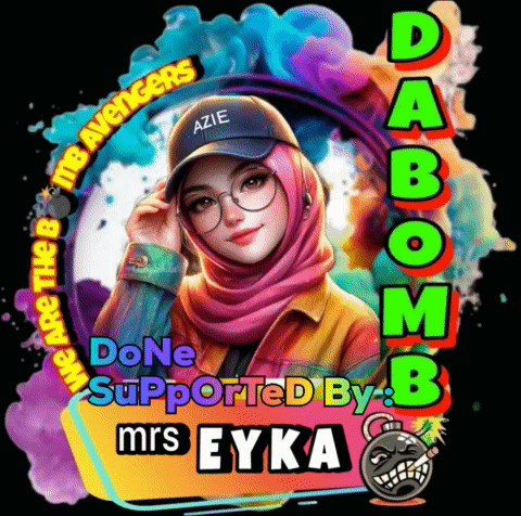 Girl With Done Supported By Mrs Eyka GIF