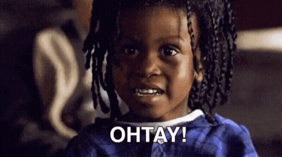 Girl With Dreadlocks Making Funny Face GIF