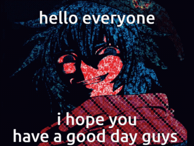Girl With Dreadlocks Saying Hello Everyone I Hope You Have A Good Day Guys GIF