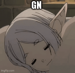 Girl With Ears And Gn Above Her Head GIF