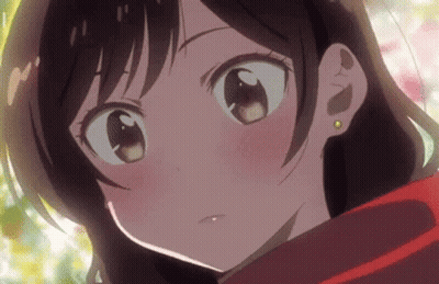 Girl With Eyes Closed And Mouth Open GIF