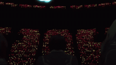 Girl With Feather On Back GIF