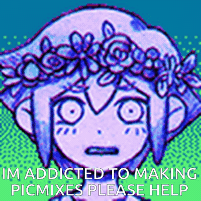 Girl With Flower Crown Im Addicted To Making Picmixes GIF