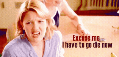 Girl With Flower Crown Saying Whats Wrong With You GIF