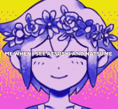 Girl With Flower Crown Smiling GIF