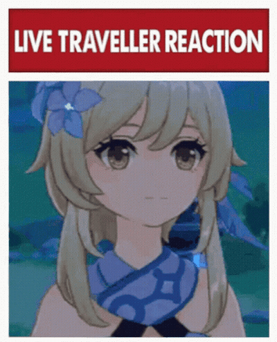Girl With Flower In Hair Live Traveller Reaction GIF