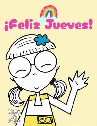 Girl With Flower On Head Feliz Jueves GIF