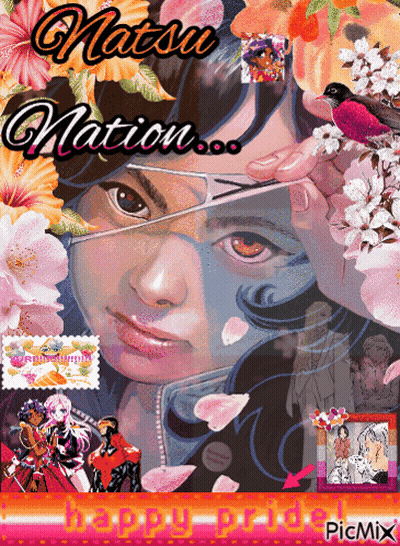 Girl With Flowers Matsu Nation GIF