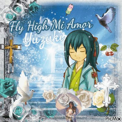 Girl With Fly High Mi Amor GIF