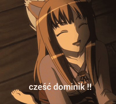 Girl With Fox Tail Czesc Dominik !! GIF
