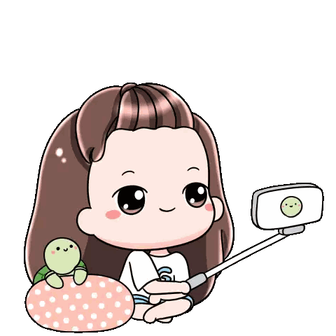 Girl With G Shirt Smiling Sticker