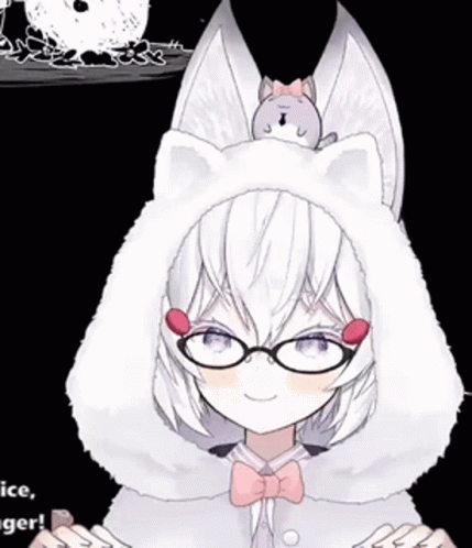 Girl With Glasses And Bat Says Ice GIF