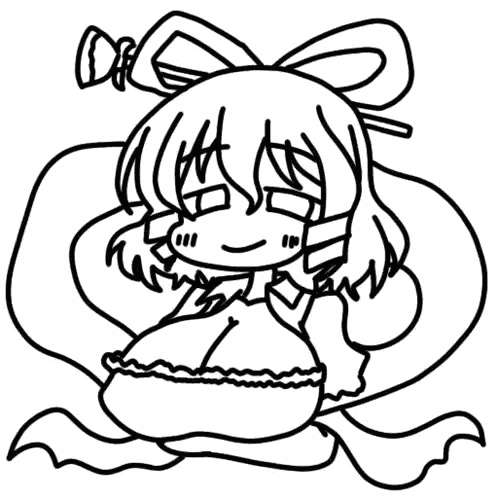 Girl With Glasses And Bow Sticker