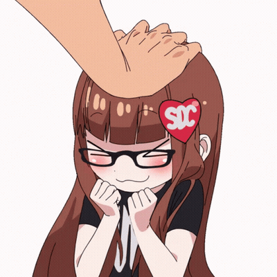 Girl With Glasses and Heart Saying Soc