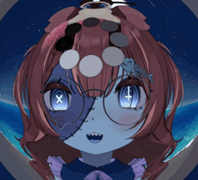 Girl With Glasses And X On Face GIF