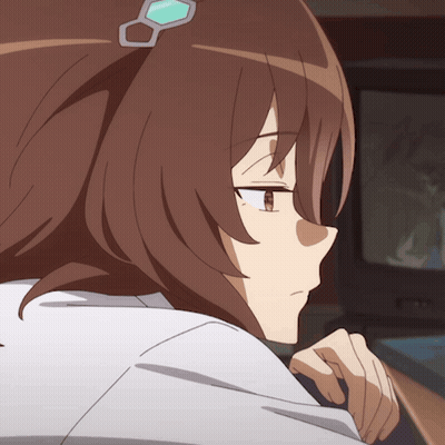 Girl With Glasses GIF