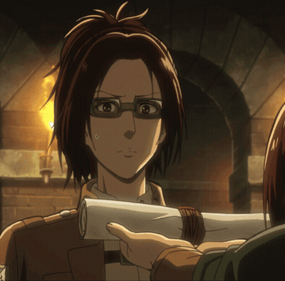 Girl With Glasses Holding Paper GIF