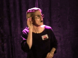 Girl With Glasses Listening That Escalated Quickly GIF