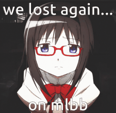 Girl With Glasses Saying We Lost Again GIF