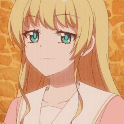 Girl With Glowing Red Eyes GIF