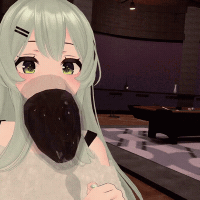 Girl With Green Eyes Drinking From Black Cup In Front Of Pool Table GIF