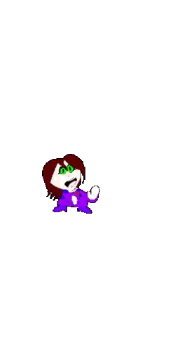 Girl With Green Eyes Sticker