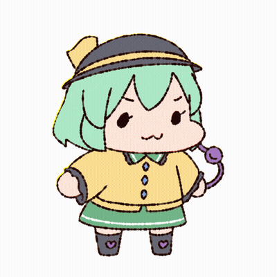 Girl With Green Hair in Yellow Jacket