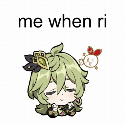 Girl With Green Hair Me When No Iri GIF