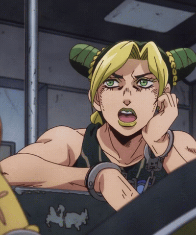 Girl With Green Ponytail And Handcuffs GIF