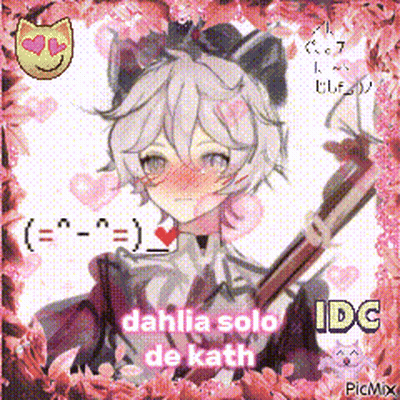 Girl With Gun Dahlia Solo De Kath GIF