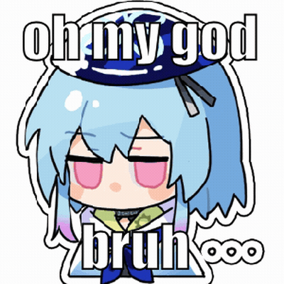 Girl With Hat Saying Oh My God Bruh Ooo GIF