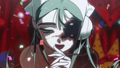 Girl With Headphones And Glasses GIF