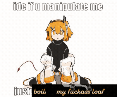 Girl With Headphones Ide If U Manipulate Me GIF
