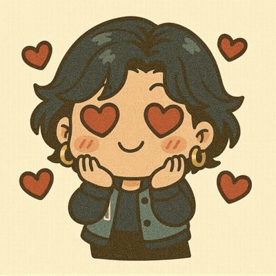 Girl With Heart Shaped Eyes GIF