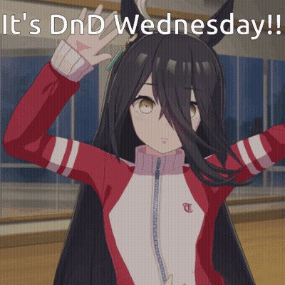 Girl With It's Dnd Wednesday GIF